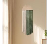 Generico Grande Arazzo Boho da Parete - Tappezzeria Moderna in Filato Macramé con Tessuto Intrecciato, Decorazione Bohemien per Pareti Camera & Dettagli Salotto