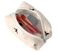 Generico grande estetica del viaggio - borsa cosmetica con, borsa per il trucco con, portafoglio a matita | Il viaggio organizzato di accessori per le donne, Crema colorata, vedi