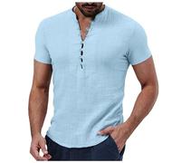 Generico Grandi Affari Camicie Maniche Corte Uomo Taglie Forti Canotte Repliche Nere Felpa con Cappuccio Classic T Shirt Oversize Grigia Maglietta Verde Militare