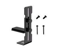 Generico Graphics Card Holder, GPU Support Frame, Chassis Fan Mount, Height Adjustable Bracket, Anti-Sag Metal Tool, PC Home Office Game Setup, 3.31x0.98 Inches, White Black, 1 Piece