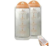 Generico Grasoftness Screen Protector for iPhone 16/15/14/13 Plus Pro Max, New Invisible Screen Protector, Fingerprint Proof Dust Free Without Bubbles, Easy Installation (2 PCS,15Pro)