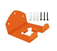 Generico Grass Trimmer Rack - Wall Mounted Storage Hanger for Universal Weedeater Models, Heavy Duty Steel Construction with Anti-Slip Coating, Easy Installation for Garages Gardens 10x6 Inches