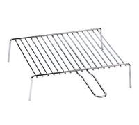 Generico Graticola da Camino in Metallo Cromato, 30x30 cm, per Barbecue, Griglia Quadrata