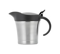 Generico Gravy Boat - Stainless Steel 450ml, Sauce Jug, Double Layer Design | Spill Resistant Pour, Insulated Serving, Stainless Steel Gravy, Serving Pot For Buffet, Wedding, Restaurant, Kitchen