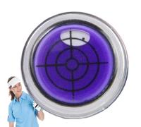 Generico Green Golf Livella A Bolla | Segnapalla Portatile Con Clip Per Cappello Cappello da golf, cravatta e capi di abbigliamento