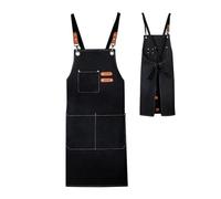 Genérico Grembiule da : cottura regolabile con grandi tasche per uso cucina | Unisex Professional Men and Women, chef abbigliamento lavoro durevoli, fornai, barbecue, baristi, preparazione a