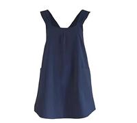 Generico Grembiule da donna con spalline regolabili | Design senza cravatta for il massimo comfort e adatto for la cucina casalinga, la cucina o l'uso in negozio
