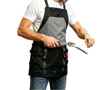 Generico Grembiule da Giardinaggio per Donna | 600D Oxfordx impermeabile 600D Oxford - Grembiule Portaraccolto - Per Donna Uomo Giardino Fattoria Frutteto Frutta Verdura Potatura Raccolta All'Aperto