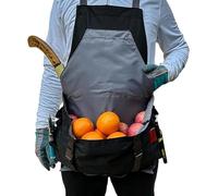 Generico Grembiule Da Giardino Per Raccolto - Oxford 600D Impermeabile E Resistente,Grembiule Portaraccolto - Per Donna Uomo Giardino Fattoria Frutteto Frutta Verdura Potatura Raccolta All'Aperto