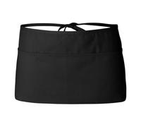 Generico Grembiule Mezza Lunghezza,Grembiule da Cameriere Regolabile con Tasche, da Cameriera - per Cucina Griglia Bar Giardinaggio Pittura Pulizia Cameriere