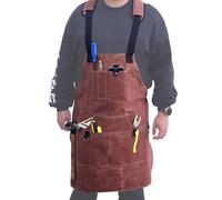 Generico Grembiule per il Lavoro, Organizzatore Attrezzi in Tela con Multiple Tasche, Per Lavori In Legno, per Chiavi Guanti da Giardiniere e Falegname per Uomo e Donna