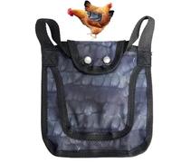 Generico Grembiule Protettivo per Galline,Proteggi il Pollame Lavabile | Pettorina con Cinghie Regolabili per Galline | Protezione Schiena per Pollame Medio Grande Spedizione 24h