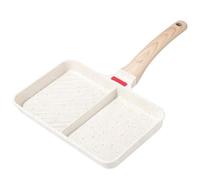 Generico Griddle Pan - Detachable Nonstick Lightweight Mini Square Cooker | Non Stick Pan | for Stove Top Cooking Breakfast Omelette Burger Sandwich Kitchen Poaching Baking