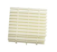 Generico Griglia di drenaggio efficiente per Piscine - 6 Pezzi di tappetini in plastica ABS componibili da 20x100 cm per Un drenaggio ottimale dell'Acqua e Il Controllo del trabocco.