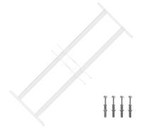 Generico Griglia di Sicurezza per Finestre con 2 Traverse 3 PCS 43-74 cm,Materiali da Costruzione,Finestre-42031300