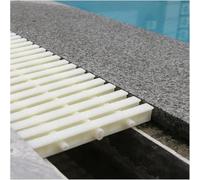 Generico Griglia per Piscina Resistente MekUk - Coperture per scarichi in plastica da 9,8 Pollici, 6 Griglie di drenaggio di Troppo Pieno per Una Manutenzione efficiente delle fognature, Soluzione di