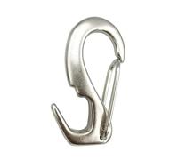 Generico Grillo con moschettone a Molla in Acciaio Inossidabile di Grado 316, Hardware del Sistema di Ancoraggio for Uso su Barche e Yacht marini(No. 65)