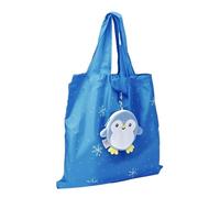 Generico Grocery Shopping Bags Tote, Foldable Plush Animal Bagswith Storage Pouch, Reusable Organizer Bag for Travel School Work Beach Market Picnic Camping Holiday Party