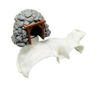 Genérico Grotta 'Acquario - Rifugio nascondiglio per l'allevamento di gamberetti | è Acquario per Betta Guppy Cory, Pesce Gatto Ciclidi Nascosto, Rifugio Terrario Eremita per Rettili E OT