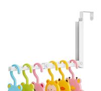 Generico Gruccia da Appendere alla Porta,Pieghevole in Metallo Compatto | Attaccapanni da Porta | per Camper, Viaggi, Dormitori, Appartamenti, Camere da, Soggiorni, Bagni, Resistente e Durevole