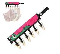 Generico Gruccia Da Viaggio Per Abiti - Portatile Stendino per con 6 Mollette - Stendino da Abiti,Per Viaggio Lavanderia Dormitorio Crociera Hotel Campeggio Bagno Biancheria Intima Asciugamani