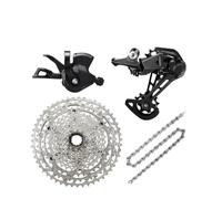 Generico Gruppo MTB, Compatibile con Shimano, M5100 SL-M5100 | RD-M5100 SGS, CS-M5100, CN-HG601, comando 11 velocità, cambio posteriore, cassetta, catena