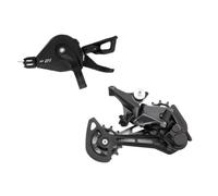 Generico Gruppo MTB, Compatibile con Shimano, M6100 SL-M6100 | Deragliatore posteriore RD-M6100 SGS, comando 1x12-Speed, capacità totale 51T