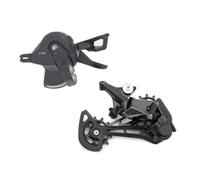 Generico Gruppo MTB, Compatibile con Shimano, M6100 SL-M6100 | Deragliatore posteriore RD-M6100 SGS, comando 1x12-Speed, capacità totale 51T