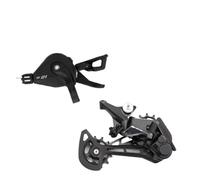 Generico Gruppo MTB, Compatibile con Shimano, M6100 SL-M6100 | Deragliatore posteriore RD-M6100 SGS, comando 1x12-Speed, capacità totale 51T