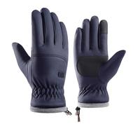 Generico Guanti Caldi,Guanti Touchscreen Impermeabili per il Freddo | Mittens Antiscivolo Isolati Regolabili per Corsa Trekking Sci sulla Neve