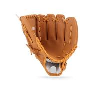 Generico Guanti da Baseball, Guanti da Softball Guanti da Baseball for Allenamento Softball e Sport all'Aria Aperta, Tre Colori, for Uomini Donne Adulti(Chocolate,12.5 Inches)