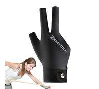 Generico Guanti da biliardo a tre dita Biliardo | Comodi guanti da biliardo a 3 dita da uomo,per tavoli da morbidi e leggeri per donne, uomini, adolescenti, amanti del, principianti