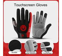 Generico Guanti da ciclismo,Guanti caldi termici antiscivolo antivento | invernali a dita intere per guidare, correre, andare in bicicletta, mandare