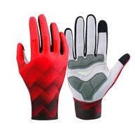 Generico Guanti da ciclismo unisex autunno inverno - Guanti lunghi antiscivolo con touch screen termico for bici MTB (5-20℃)(C,XXL)