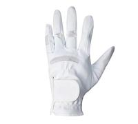 Generico Guanti da equitazione equestre Baslong Four Seasons, antiscivolo resistenti all'usura per uomo e donna(WHITE,M)