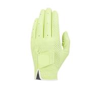 Generico Guanti da golf da uomo, misto pelle di agnello e microfibra, mano sinistra, bianco, elasticizzati, traspiranti, antiscivolo, ad asciugatura rapida(Green,24)