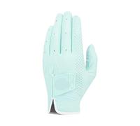 Generico Guanti da golf da uomo, misto pelle di agnello e microfibra, mano sinistra, bianco, elasticizzati, traspiranti, antiscivolo, ad asciugatura rapida(Blue,25)