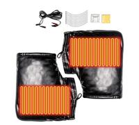 Genérico Guanti da manubrio per moto, riscaldati da 12 V, antivento, guanti impermeabili riscaldati per manubrio, per inverno, moto, ciclismo, ATV, bicicletta elettrica