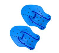 Generico Guanti da Nuoto Pagaie a Mano in Silicone e Pp Resistenti All'acqua, Mantengono la Forma Aperta del Palmo, per Allenamento e Nuoto in Piscina, 1 Paio Blu