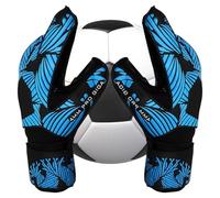 Generico Guanti Da Portiere | Antiscivolo | Protezione Dita Calcio Giovanile Guanti Da Portiere,Per Adolescenti Adulti Sport Calcio Scuola Campo Competizione Esercizio