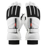 Genérico Guanti da sci impermeabili - Scaldamani invernali con schermo tattile | Guanti da lavoro da uomo adatti per sci, snowboard, ciclismo, neve, campeggio, escursionismo, passeggiate