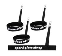 Generico Guanti Da Sci Invernali - Set Da 4 Pezzi Con Cinturini Elastici Da Polso, Ganci E Per Guanti Da Esterno | Snowboard Sci Protezione Per Le Mani Quando Fa Freddo