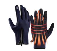 Generico Guanti Impermeabili Da Trekking - Guanti Caldi per Touchscreen | Mittens Termici Per La Guida | Per Ciclismo Invernale Sci Moto Escursionismo Campeggio Spostamenti Quotidiani All'Aperto