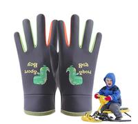 Genérico Guanti Invernali per Bambini | Materiale Luminoso E Riscaldabile per Bici,Guanti Da Sci per Bambini,per Giovani Ciclismo Sport All'aperto Neve Monopattino Bicicletta Equilibrio