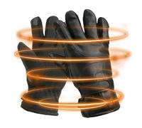 Generico Guanti Invernali Riscaldati - Muffole Impermeabili Spesse,Guanti Da Snowboard Elettrici Impermeabili Con Ricarica USB,Per Freddo Sci Campeggio Motocicletta Ciclismo All'aperto