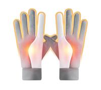 Genérico Guanti Moto Uomo - Dita Complete, Antivento & Impermeabili, Touch Screen Compatibile | Guanti Invernali per Moto, ATV, Motonieve, Dirt Bike, Ciclismo, Corse Su Strada