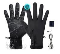 Generico Guanti Riscaldati - Guanto Regolabile Traspirante Durevole a 3 Modalità | Guanti Riscaldati Senza Dita Touchscreen - Per Freddo Campeggio Casa Neve Escursionismo Ciclismo Lavoro Sci
