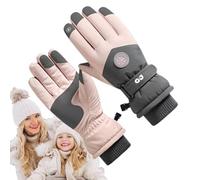 Generico Guanti Termici | Leggeri Termici Antivento con Fodera in Pile,Guanti Invernali Caldi per Corsa e Neve,Per Uomini Donne Lavoro Sci Escursionismo Sport Caccia Ciclismo Arrampicata