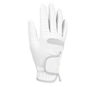 Generico Guanto da golf bianco da uomo, for mano sinistra e destra opzionale, micro fibra morbida traspirante for l'allenamento del golf(Right,23)