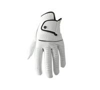 Generico Guanto da golf da uomo in pelle di pecora for mano sinistra, pelle bianca, accessori da golf sportivi traspiranti e con presa forte for giocatori di sesso maschile(23)